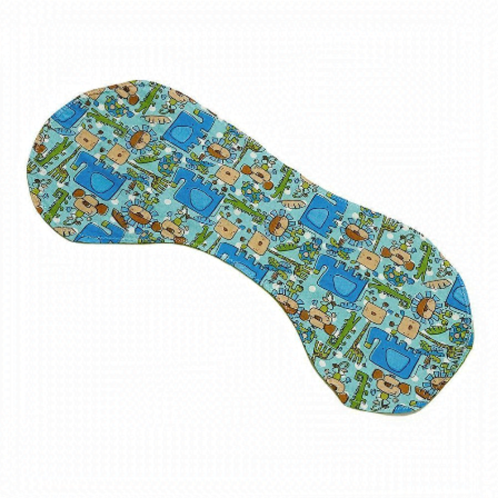 handmade Jungle Print Burp Cloth